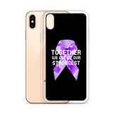 Lupus Awareness Together We Are at Our Strongest iPhone Case - The Awareness Store