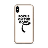 Melanoma Awareness Always Focus on the Good iPhone Case - The Awareness Store