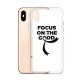 Melanoma Awareness Always Focus on the Good iPhone Case - The Awareness Store