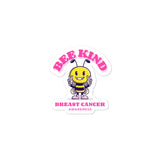 Breast Cancer Awareness Bee Kind Sticker