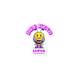 Lupus Awareness Bee Kind Sticker