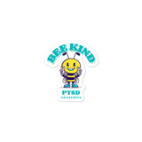 PTSD Awareness Bee Kind Sticker