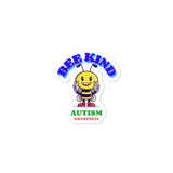 Autism Awareness Bee Kind Sticker