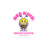 Breast Cancer Awareness Bee Kind Sticker