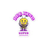 Lupus Awareness Bee Kind Sticker