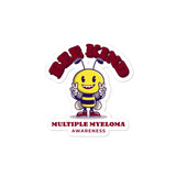 Multiple Myeloma Awareness Bee Kind Sticker