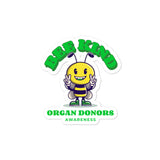 Organ Donors Awareness Bee Kind Sticker
