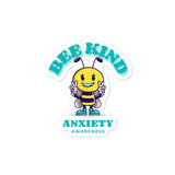 Anxiety Awareness Bee Kind Sticker