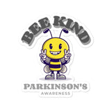 Parkinson's Awareness Bee Kind Sticker