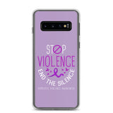 Domestic Violence Awareness End The Silence Samsung Phone Case