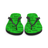 Depression Awareness Be Kind Pattern Flip-Flops - The Awareness Store