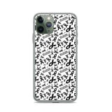 Melanoma Awareness Ribbon Pattern iPhone Case - The Awareness Store