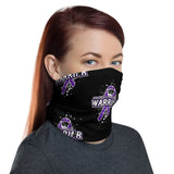 Pancreatic Cancer Warrior Face Mask Neck Gaiter Washable Reusable