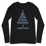 Stomach Cancer Awareness Christmas Hope Long Sleeve T-Shirt