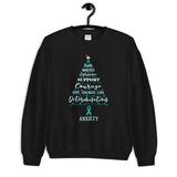 Anxiety Awareness Christmas Hope Sweatshirt