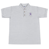 I Wear Purple for Pancreatic Cancer Awareness Polo Shirt