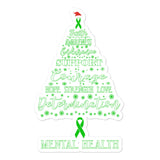 Mental Health Awareness Christmas Hope Sticker - The Awareness Store