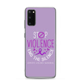 Domestic Violence Awareness End The Silence Samsung Phone Case