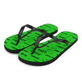 Mental Health Awareness Be Kind Pattern Flip-Flops - The Awareness Store