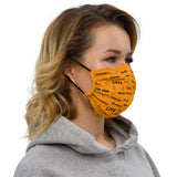Multiple Sclerosis Awareness Be Kind Pattern Premium Face Mask