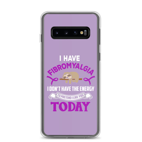 Fibromyalgia Awareness I Don't Have The Energy Samsung Phone Case - The Awareness Store