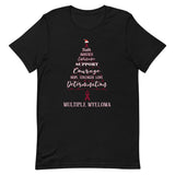 Multiple Myeloma Awareness Christmas Hope T-Shirt