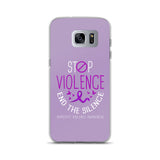 Domestic Violence Awareness End The Silence Samsung Phone Case