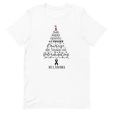 Melanoma Awareness Christmas Hope T-Shirt