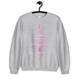 Breast Cancer Awareness Christmas Hope Sweatshirt