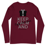 Melanoma Awareness Keep Calm and Enjoy Christmas Long Sleeve T-Shirt