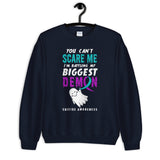 Suicide Awareness You Can't Scare Me Halloween Sweatshirt - The Awareness Store