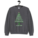 Depression Awareness Christmas Hope Sweatshirt - The Awareness Store