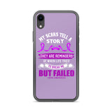 Lupus Awareness My Scars Tell A Story iPhone Case - The Awareness Store