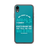 PTSD Awareness My Past Is An Armor iPhone Case - The Awareness Store