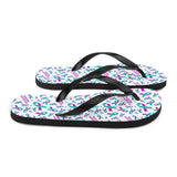 Suicide Awareness Ribbon Pattern Flip-Flops - The Awareness Store