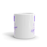 Alzheimer's Awareness Keep Calm and Enjoy Christmas Mug