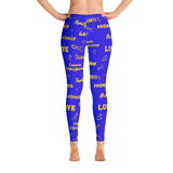 Down Syndrome Awareness Be Kind Pattern Leggings
