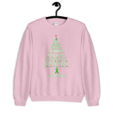 Depression Awareness Christmas Hope Sweatshirt - The Awareness Store