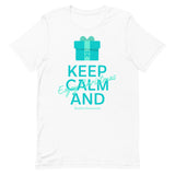 Anxiety Awareness Keep Calm and Enjoy Christmas T-Shirt - The Awareness Store