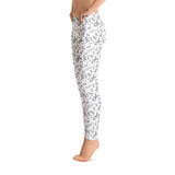 Diabetes Awareness Ribbon Pattern Leggings