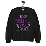 Domestic Violence Awareness End The Silence Sweatshirt