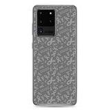 Brain Cancer Awareness Ribbon Pattern Samsung Phone Case - The Awareness Store