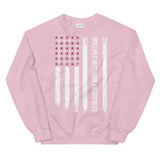 Multiple Myeloma Awareness USA Flag Sweatshirt - The Awareness Store