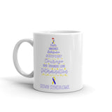 Down Syndrome Awareness Christmas Hope Mug