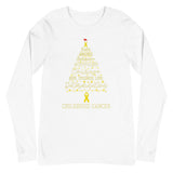 Childhood Cancer Awareness Christmas Hope Long Sleeve T-Shirt