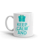 Anxiety Awareness Keep Calm and Enjoy Christmas Mug