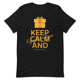 Leukemia Awareness Keep Calm and Enjoy Christmas T-Shirt - The Awareness Store