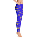 Down Syndrome Awareness Be Kind Pattern Leggings