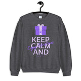 Crohn's Awareness Keep Calm and Enjoy Christmas Sweater