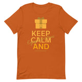 Leukemia Awareness Keep Calm and Enjoy Christmas T-Shirt - The Awareness Store